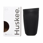 Huskee Cup + Lid 12oz (charcoal). Fixed Price $19.95.