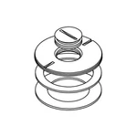 Wiremold 825ck-3/4, 0.75" W, Brass Conversion Kit For 800 Series Floor Box, 1 Pc. Fixed Price $10.99.