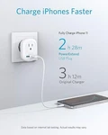 Anker European Travel Powerextend Usb Plug Power Adapter A9211 - White. Fixed Price $15.97.