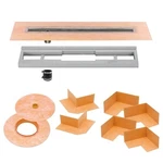 Schluter Systems Kerdi-line Stainless Steel Rectangle Flange - 32". Fixed Price $402.62.
