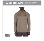 Milwaukee Medium Workskin Hooded Sun Shirt Long Sleeve, Sandstone. Fixed Price $35.00.