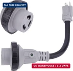 Aa Ignition 15 Amp To 30 Rv Adapter 12 Inch - 5-15p Male L5-30r Female. Fixed Price $21.64.