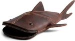 Hide & Drink Shark Pouch Pen Pencil Holders Bourbone Brown. Fixed Price $84.99.