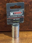 K Tool International - Kti-28116 Chrome Socket 1/2 6pt. Fixed Price $13.65.
