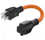 12awg 15 Amp To 20 Plug Adapter 4-in-1 , Heavy-duty Extension Cord, Nema.... Fixed Price $14.46.