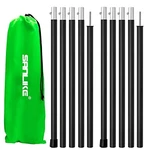 San Like Aluminum Tent Poles For Tarp - 75in Collapsible Black-5 Sections. Fixed Price $40.66.