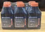 Husqvarna 2-stroke 50:1 Oil Guard Synthetic Blend 1-gallon Mix 2.6oz Qty 6. Fixed Price $19.95.