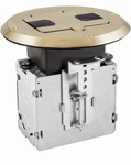H-7. Tradeselect By Hubbell Model # Rf515br Floor Box Kit Brass. Fixed Price $79.99.