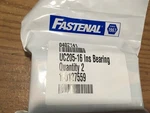 Set Screw Insert Bearing Uc205-16 1" Bore Qty: 2. Fixed Price $30.00.