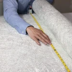 Fiberglass Chopped Strand Mat Cloth 50" X 360" 50 Inch 10 Yard, White. Fixed Price $76.94.