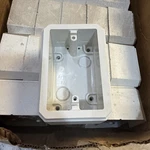 *23* Arlington Fs8141 1/2" Lap Siding 1-gang Weatherproof Fs Box White. Fixed Price $149.99.