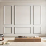 Versatile Pre-cut Wainscoting Panels 24 Count Wall Molding Kit For Easy Decor. Fixed Price $102.89.
