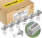 Spring Channel Nut And Bolt - 3/8" X 15/16" For 1-5/8" Strut Channel. 8mm Thi.... Fixed Price $46.63.