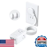 Trond 2 Prong Power Strip - To 3 Outlet Adapter, 20w Usb C Flat Pl. Fixed Price $45.37.