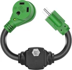 Rvguard Overload Protector 30 Amp To 110 Volt Rv Adapter Cord With Circuit.... Fixed Price $28.19.