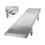 Folding Concession Shelf 48" X 12", Stainless Steel Drop Down Serving.... Fixed Price $98.99.