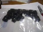 3/8" Tube Nylon Push-to-connect Union Tee Qty 5. Fixed Price $30.00.