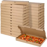 Amazingspark 50 Pcs Pizza Boxes 14 X 7 1.5 Inch Kraft Flatbread Box Corruga.... Fixed Price $81.75.