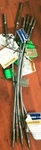 Slings & Supply Threaded Stud With Wire Rope Cable Union 31" Lot Of 6. Fixed Price $100.00.