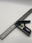 Stanley Adjustable Combination Square 46-222 Vintage Usa. Fixed Price $11.99.