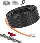 Heat Tape For Water Pipes Roof & Gutter Snow De-icing Cable 80 Feet 5 Watts. Fixed Price $120.24.
