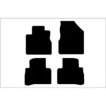 Custom Fit Carpet Floor Mats For 2009-2014 Nissan Murano. Fixed Price $109.42.