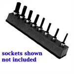Mechanics Time Savers 388 3/8" Drive Universal Black Socket Holder 10-19mm. Fixed Price $22.65.