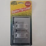 Bell Outdoor Weatherproof Duplex Flip Cover Model 5180-5. Fixed Price $16.99.