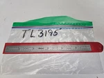 Mitutoyo #182-201 N6" 4r Tempered Steel Rule W/protective Sleeve (tl3195). Fixed Price $14.95.