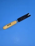 Hyde 66030 Straight V-trim Curved Tip Knife H212, 3-1/2" X 3/4. Fixed Price $11.99.