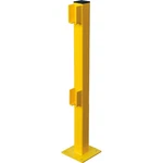 Global Industrial Steel Lift-out Guard Rail End Post Double-rail 42"h Yellow. Fixed Price $113.77.