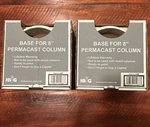 Permacast Cap And Base Split For Round 45087 8 Column New Box Hb&g (2). Fixed Price $59.98.