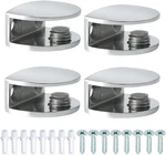 Alise Glass Shelf Bracket Adjustable Shower Brackets,heavy Duty Clamp Holder For. Fixed Price $18.95.