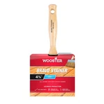 Wooster Bravo Stainer 4-3/4 In. Flat Paint Brush Polyester/white China Bristles. Fixed Price $24.69.