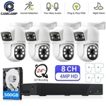 Camcamp Poe Cctv 4mp Ir Security Camera System 4k Nvr Home Surveillance Outdoor. Fixed Price $212.00.
