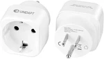 2 Pack European To Us Plug Adapter, Unidapt Europe Usa Adapters, White. Fixed Price $23.99.