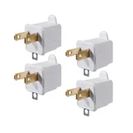 Teninyu Grounded Adapter 3-prong To 2-prong Outlet Converter - 3 Pin White. Fixed Price $8.43.