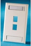 Or-ksfp2 - Ortronics Single Gang Plastic Faceplate, Holds Two Keystone Jacks. Fixed Price $8.45.