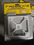 5 Quick Mount Porch Post Fasteners 3 Count White Lot Of. Fixed Price $19.99.