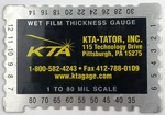 Wet Film Thickness Gauge 1 To 80 Mil / 25-2032 Micron Scales By Kta Tator, Inc.. Fixed Price $6.00.