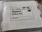 3m 051144-13446 Finesse It Fiber Buffing Pads 60 Pieces New Old Stock. Fixed Price $49.00.