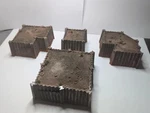 Trench Blocks Modular Wargaming Terrain 10-piece Set 3d Printed. Fixed Price $54.99.