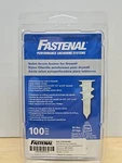 100 Fpas #8 Nylon Screw Anchor Drywall 60lb No Pre-drilling Fastenal 922381667. Fixed Price $9.98.