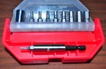 Vim Vis102 Hex Security Bit Set, Sae Inch Tamper Proof Resistant. Fixed Price $9.95.