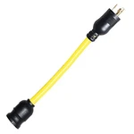 20 Amp Twist And Lock Plug Combination Adapter Converts 20a To 15a. Fixed Price $33.50.