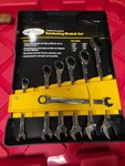 K Tool International Kti-45400 7-piece Sae Ratcheting Wrench Set. Fixed Price $40.00.
