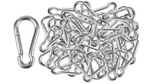 50 Pack And 100 Bulk Heavy Duty Carabiner Snap Clip Hooks Black, Zi.... Fixed Price $143.72.