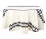 Round Tablecloth 60 Inch - Navy Blue Striped Table Cloth 100% Cotton Tablec.... Fixed Price $35.64.