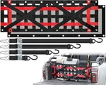 Heavy Duty Tailgate Net For Truck Bed With Detachable Cargo Mesh, Ne.... Fixed Price $94.99.