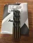 (4) Norseman - Ltr I Hss 135 Split Point Black & Gold Finish Jobber Drill. Fixed Price $16.00.